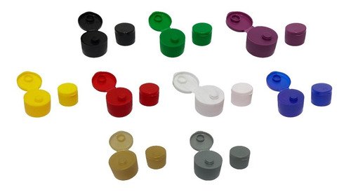 200 Frascos Plástico Cristal Pet 500ml C/ Tampa Fliptop Lim - Imagem 5