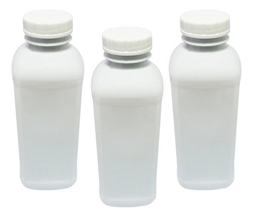 49 Frasco Plástico Branco Pet 500ml Tam Rosca S/ Lacre Qua