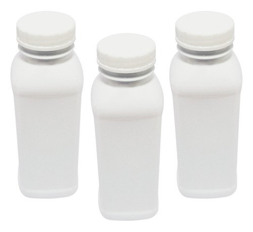 18 Frasco Plástico Branco Pet 300ml Tam Rosca S/ Lacre Qua
