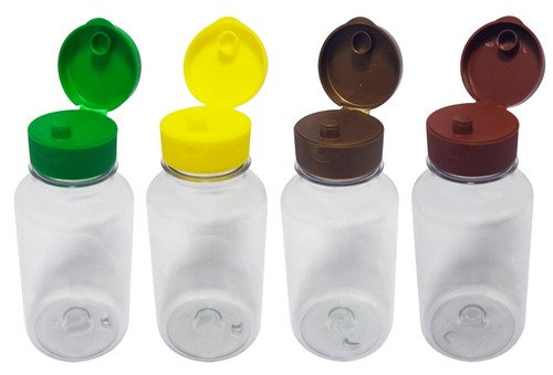 21 Frascos Plástico Cristal Pet 240ml Batoque Fliptop Sup - Imagem 2