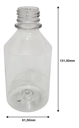 362 Frasco Plástico Cristal Pet 250ml Batoque 12 Furos Far - Imagem 4