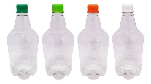 30 Frasco Plástico Cristal Pet 1,5l C Tampa Rosca Lacre Gr2 - Imagem 2