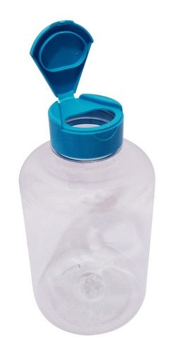 12 Frascos Plástico Cristal Pet 500ml Tampa Fliptop Cap Sup - Imagem 2