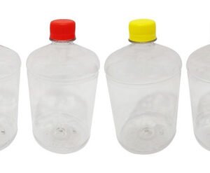 138 Frasco Plástico Cristal Pet 1l Tampa S Batoque Sab