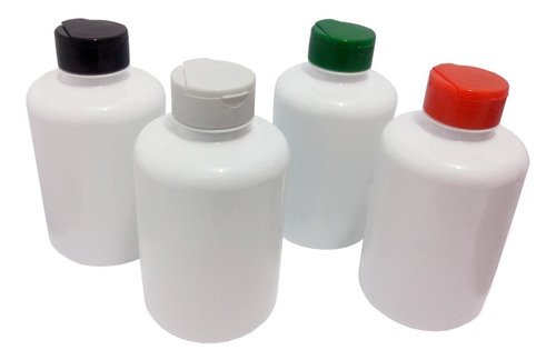 40 Frascos Plástico Branco Pet 500ml Tampa Fliptop Cap Sup - Imagem 3