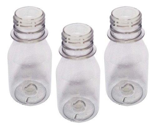 19 Frasco Plástico Cristal Pet 60ml Tampa L Batoque Far - Imagem 2