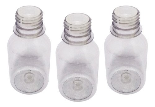 186 Frasco Plástico Cristal Pet 100ml Tampa S Batoque Far - Imagem 2