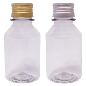 359 Frasco Plástico Cristal Pet 120ml Tampa L Batoque Far
