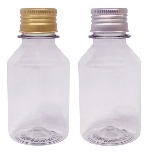 359 Frasco Plástico Cristal Pet 120ml Tampa L Batoque Far
