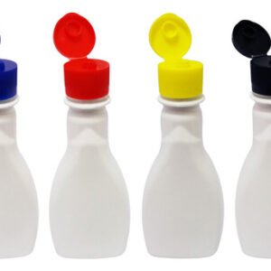 378 Frascos Plásticos Branco Pet 200ml C/ Tampa Fliptop Mol