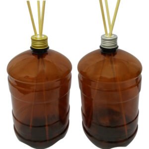 59 Frascos Plástico Âmbar Pet 2l Tampa Difusor Varetas Gro