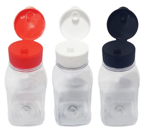 243 Frascos Plástico Cristal Pet 200ml Batoque Fliptop Qua