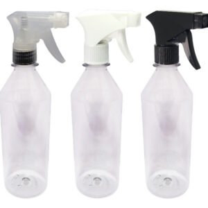 11 Frascos Plásticos Cristal Pet 500ml Válvula Gatilho Cos