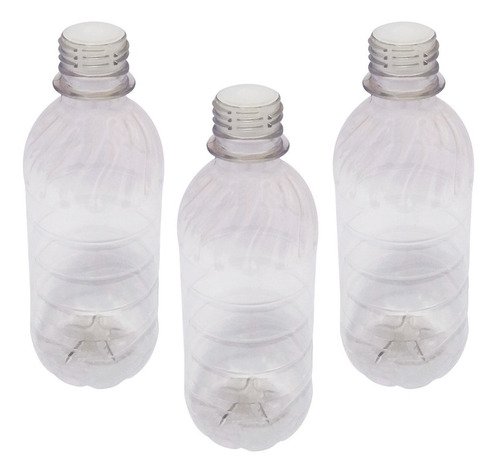 310 Frascos Cristal Pet 330ml Aromatizante Tampa Batoque Suc - Imagem 2