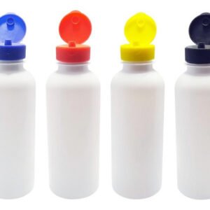 112 Frascos Plástico Branco Pet 500ml Batoque Fliptop Det