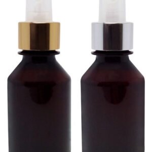 36 Frascos Plásticos Âmbar Pet 150ml Válvula Spray L Far