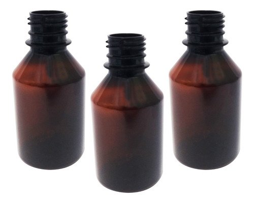 141 Frasco Plástico Âmbar Pet 150ml Batoque 12 Furos Far - Imagem 2