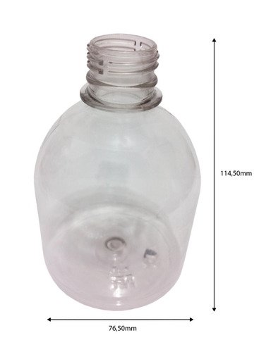 160 Frascos Plástico Cristal Pet 300ml C/ Bico Aplicador Sab - Imagem 6