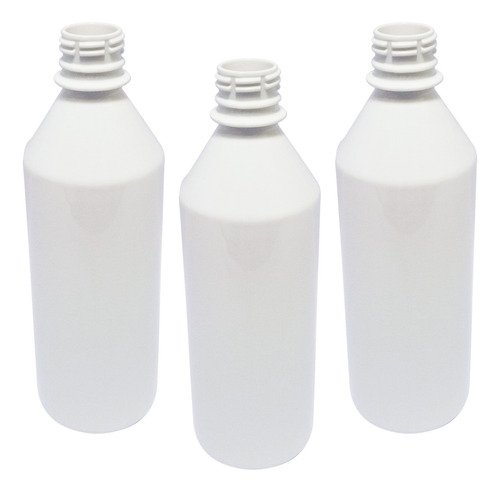 108 Frascos Plástico Branco Pet 500ml C/ Tampa Fliptop Cos - Imagem 4