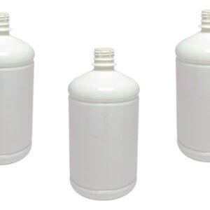 144 Frascos Plástico Branco Pet De 1l Vazios Sem Tampas Sab