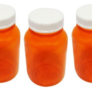 140 Frasco Plástico Laranja Pet 150ml Tam Rosca S/ Lacre Sup