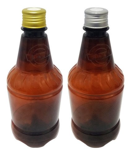 40 Frasco Plástico Âmbar Pet 500ml Tampa Difusor C/ F Gr2