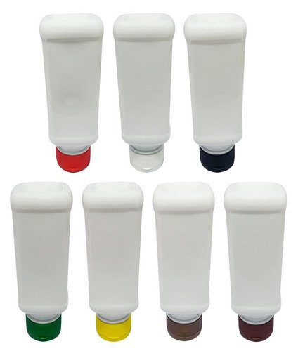 355 Frascos Plástico Branco Pet 300ml Batoque Fliptop Qua - Imagem 4