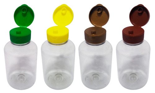 351 Frascos Plástico Cristal Pet 330ml Batoque Fliptop Sup - Imagem 2