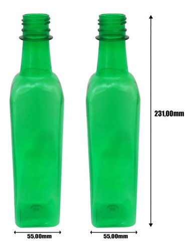 48 Frascos Verde Pet 500ml Aromatizante Tampa Batoque Aze - Imagem 5