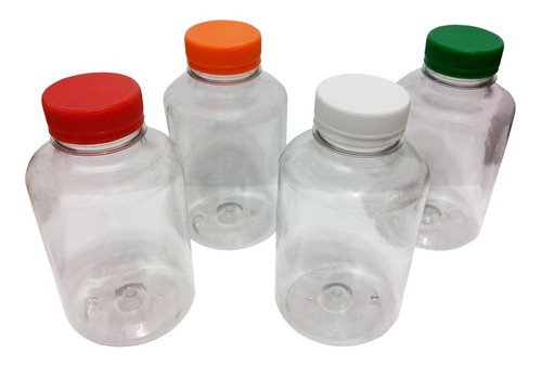 162 Frascos Plástico Cristal Pet 330ml Tampa Rosca Lacre Sup - Imagem 2
