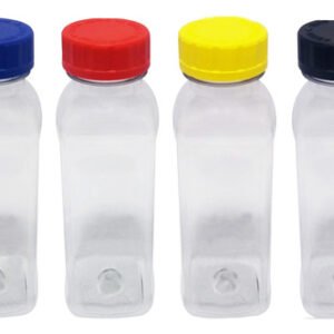 74 Frascos Plásticos Cristal Pet 900ml Com Tampa Child Qua