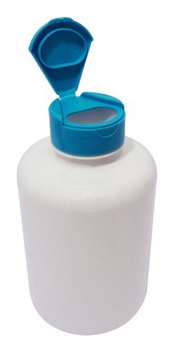 40 Frascos Plástico Branco Pet 500ml Tampa Fliptop Cap Sup - Imagem 2