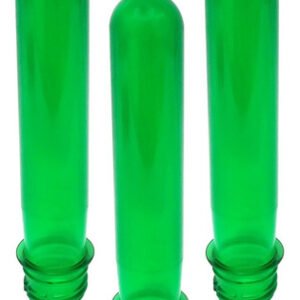24 Preforma Verde 43ml Pet 48g Tubete 15,5cm Sem Tampas