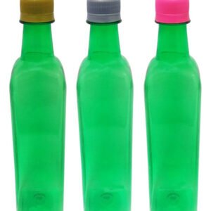49 Frasco Plástico Verde Pet 500ml Azeite Tampa S Batoque