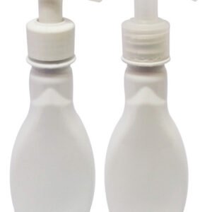 240 Frascos Plástico Branco 200ml Válvula Bico Pato S Mol