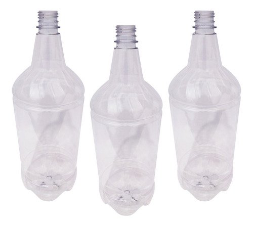 24 Frascos Plásticos Cristal Pet De 2l Vazios Sem Tampas Gr2