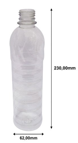 100 Frasco Plástico Cristal Pet 500ml Tampa Difusor C/ F Lim - Imagem 4