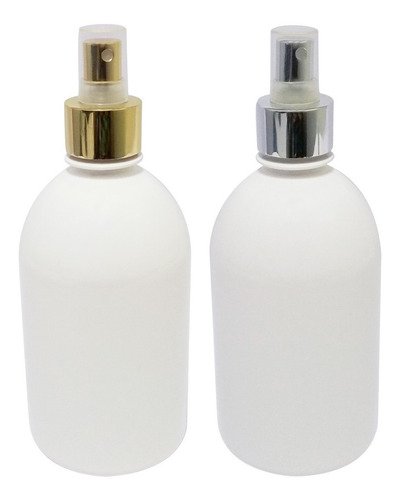 44 Frascos Plásticos Branco Pet 500ml Válvula Spray L Sab