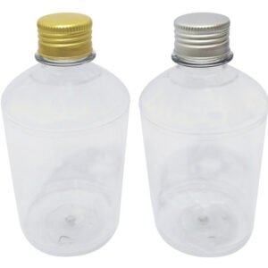 48 Frascos Plástico Cristal Pet 500ml Tampa Aluminio S/ Far