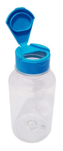 210 Frascos Plástico Cristal Pet 240ml Tampa Fliptop Cap Sup - Imagem 2