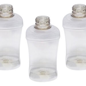 30 Frascos Plástico Cristal Pet 200ml Vazios Sem Tampas Top