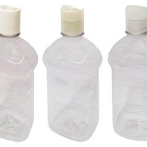 27 Frascos Plástico Cristal Pet De 1l Com Tampa Disktop Ama