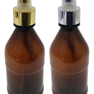 288 Frascos Plásticos Âmbar Pet 350ml Válvula Spray L Agu