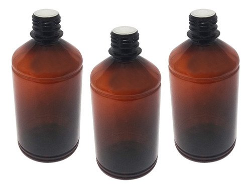 47 Frascos Âmbar Pet 500ml Aromatizante Tampa Batoque Far - Imagem 3