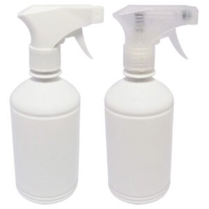198 Frascos Plásticos Branco Pet 500ml Válvula Gatilho Far