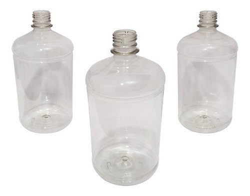 138 Frascos Plástico Cristal Pet De 1l Com Tampa Fliptop Sab - Imagem 4