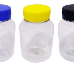 34 Frascos Plástico Cristal Pet 150ml Tampa Rosca Lacre Sup