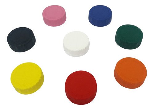 40 Frascos Plásticos Branco Pet 500ml Com Tampa Child Sup - Imagem 5