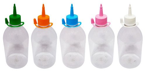 48 Frascos Plástico Cristal Pet 500ml C/ Bico Aplicador Sab - Imagem 2