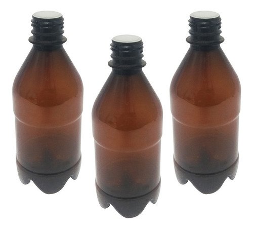 306 Frascos Âmbar Pet 350ml Aromatizante Tampa Batoque Agu - Imagem 2